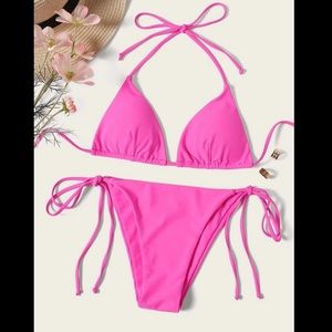 Pink Triangle Bikini